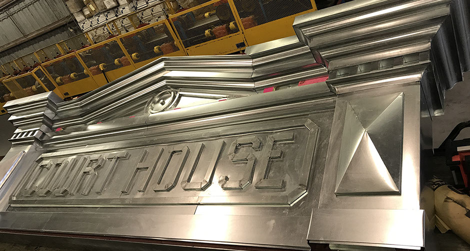 Architectural Monument Signs Nola- New Orleans- Wall Mounument Signs New Orleans- Nola- Metal Monument Signs Nola