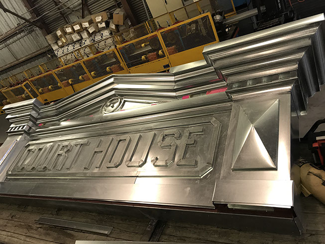 Metal Signs New Olreans- Nola Building Signs- Dimensional Signs New Olreans- Nola Raised Letters - House Numbers Nola- Vinyl Cut Out Shapes Nola