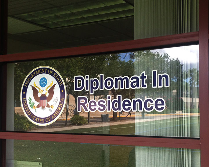 Printed Decal - Contour Cut Vinyl - New Orleans - Nola - Window Sticker - Window Signs - Window Advertising and Directional Sign