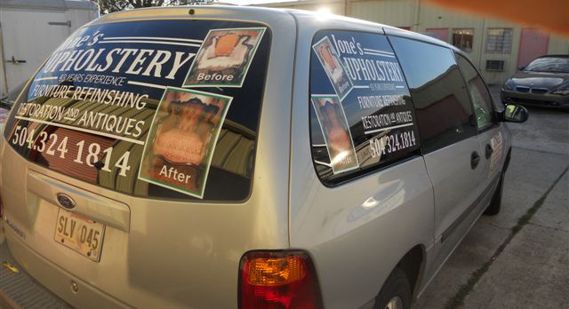 New Orleans - Nola - Truck Lettering - Van Lettering - Trailer Lettering - Boat Lettering